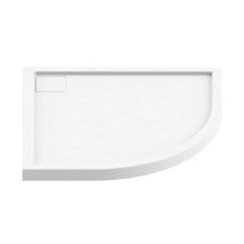 Brodzik prysznicowy LIDO półokrągły R55 90x90x6cm głębokość 1,8cm - 90 (obudowa zintegrowana, podstawa posadzka) B-0312 New Trendy