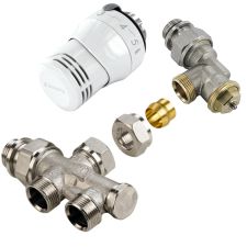 Zestaw termostatyczny prosty (Senso M28 + 3809ECB + dystrybutor 916E + złączki DN15) Comap