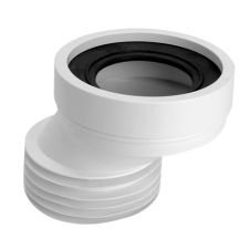 Przyłącze kanalizacyjne, krótkie L=125mm, wejście 90-110mm, wyjście 110mm z przesunięciem mimośrodowym 40mm HC38 Mcalpine
