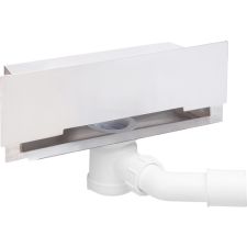 KOW_003D ODPŁYW ŚCIENNY RUSZT PEŁNY DŁUGOŚĆ 30 CM, SYFON H65