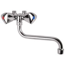 Bateria tr&oacute;jdrożna z wylewką 160 mm 21823 (bez rurek) Biawar