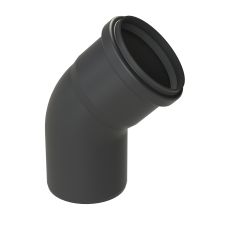 STARR Kolano 45° DN110 UV Stabilne Czarne