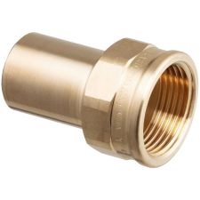 Element wsadowy 18 x 1/2 brąz krzemowy / blyszczacy Łącznik do rur
