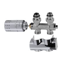 Moduł termostatyczny grzejnikowy 50mm M30x1,5 kol chrom Flexodesign L234007001 Comap