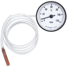 Termometr z kapilarą białą tarczowy 63mm 5720