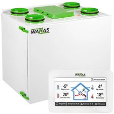 Rekuparator WANAS 400V/L sterownik V2