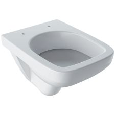 Miska WC wiszonca Selnova Compact lejowa B36 x H34 x T48 cm krótka kształt geometryczny Geberit