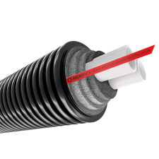 Rura podwójna Delta PEX Heat Duo PN6/90 °C 2x 25x2,3mm, 706125025 Heatpex