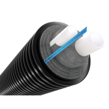 Rura preizolowana podwójna Delta PEX Sani Duo 25+25/125, 710 125 225 Heatpex