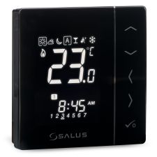 Elektroniczny regulator tygodniowy pokojowy czarny VS30B VS30B Salus