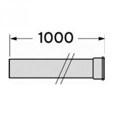 Przedłużenie rury DN80 L=2000mm PP 303255 Vaillant