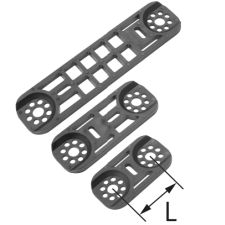 Płytka montażowa tworzywowa podwójna L = 50 mm KAN-THERM