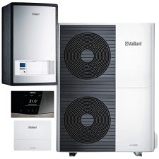 Pompa ciepła powietrze 10,3 kW Vaillant AroTherm VWL 105/5 AS z modułem IS i regulatorem