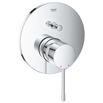 Bateria  podtynkowa Grohe Essence, obsługa dwóch wyjść, element zewnętrzny