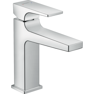Jednouchwytowa bateria umywalkowa Metropol 110 z kompletem odpływowym Push-Open, chrom 32507000 Hansgrohe