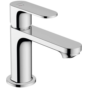 Bateria umywalkowa jednouchwytowa niska Rebris S 80 CoolStart chrom Hansgrohe