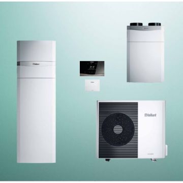 Pompa ciepła - Pakiet systemowy OZE VWL 75/6A+VIH QW 190/6E+VAR360+VRC 720 aroTHERM plus monoblok