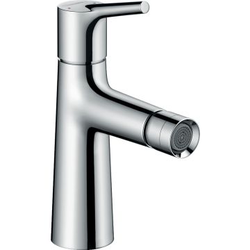 Talis SJednouchwytowa bateria bidetowa z kompletemodpływowym, DN15 chrom Talis S