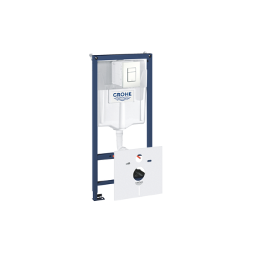Stelaż podtynkowy do WC Grohe Rapid SL 5 w 1, przycisk biały