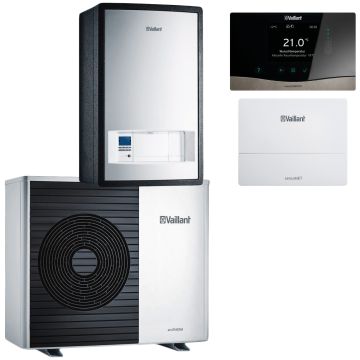 Pompa ciepła powietrze 7,0 kW Vaillant AroTherm VWL 75/6 A z modułem MEH i regulatorem