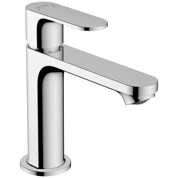 Bateria umywalkowa jednouchwytowa 110 Rebris S z kompletem odpływowym chrom Hansgrohe