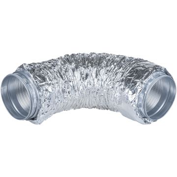 Tłumik hałasu w postaci okrągłej, elastycznej, przyłącze O 180 mm, długość 1000 mm
