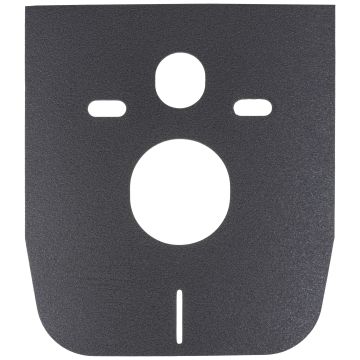 Pianka wygłuszająca do ceramiki WC/Bidet wisząca czarna