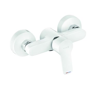 Pure&Easy jednouchwytowa bateria natryskowa, biały 378419165 Kludi