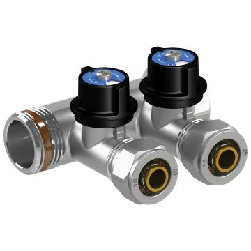 Moduł rozdzielacza antykamienny, 3/4GZ x 3/4GW, 2 x 16