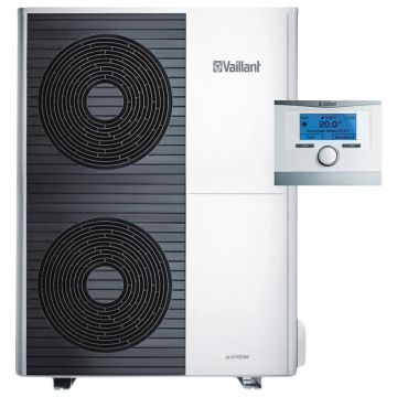 Pompa ciepła powietrze 12,2 kW Vaillant AroTherm VWL 125/6 A z regulatorem i modułem sterowania