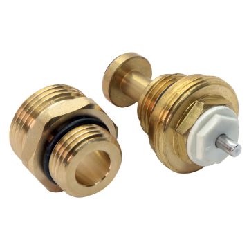 Wkładka termostatyczna do rozdzielacza M30x1,5 + nypel 1/2" x 3/4" RKPT-SET39 Ferro