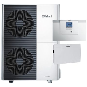 Pompa ciepła powietrze 12,2 kW Vaillant AroTherm VWL 125/6 A z modułem sterowania i kaskadowym