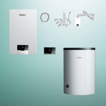 Pakiet kocioł 1-fun. kondensacyjny VC 15CS/1-5 + VIH R 150/6 B + sensoCOMFORT 720 + SPS Ś/D