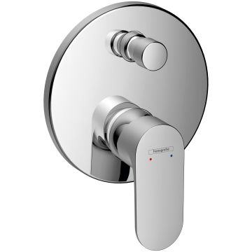 Bateria wannowa jednouchwytowa UP Rebris S chrom Hansgrohe