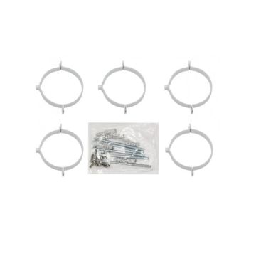 Uchwyty do rur 125mm (5 sztuk)