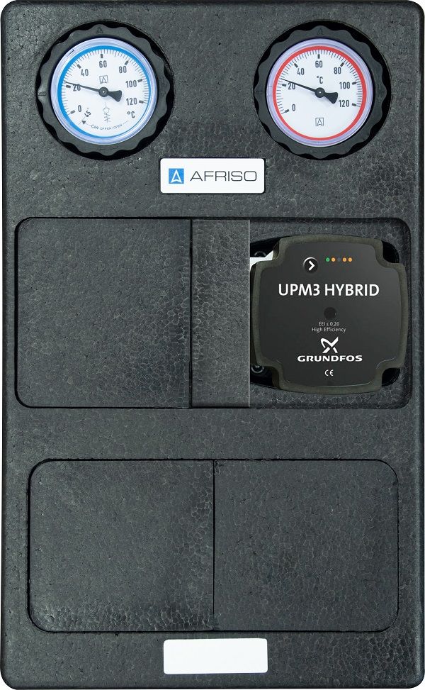 Afriso PrimoTherm K 180-1 DN25 GP (Grundfos UPM3 Hybrid)
