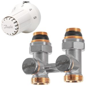 Zestaw grzejnikowy prosty M30 2 elementy 013G6533 Danfoss