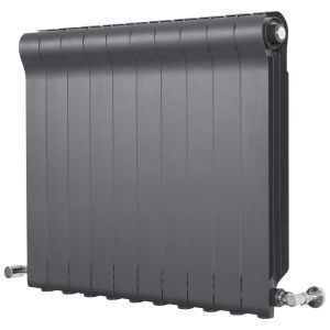 Grzejnik aluminiowy Ottimo 500x10 grafit (noir 200 sable) Radiatori