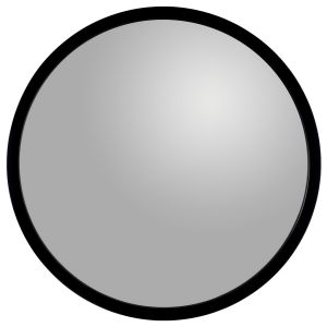 Viralowe lustro okrągłe Moby czarna rama MDF CM65 Etap