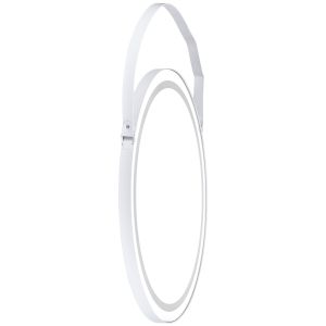 Lustro Okrągłe Fi65 Na Pasku Belt White Led