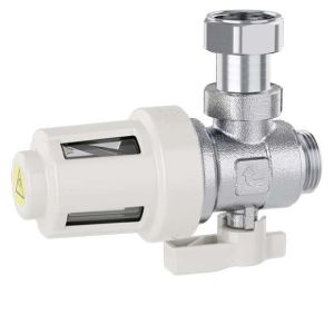 Caleffi XS® - urządzenie filtrujące z magnesem do montażu pod kotłem
