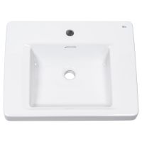 Umywalka 60x48cm Khroma ścienna z powłoką MaxiClean A32765200M Roca Polska