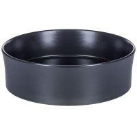 Umywalka nablatowa Mel-4814-004 czarna okrągła VILARTE